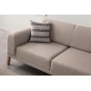 3-Seat Sofa Latte - Cream Cream