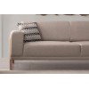 3-Seat Sofa Latte - Cream Cream