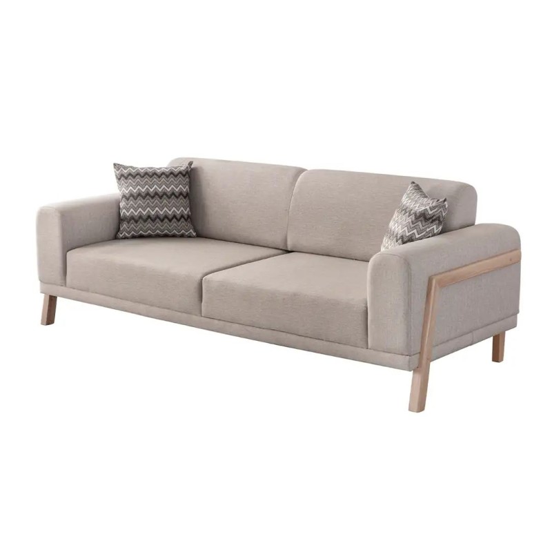 3-Seat Sofa Latte - Cream Cream