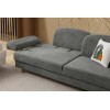 3-Seat Sofa-Bed Aries - Anthracite Anthracite