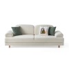 3-Seat Sofa-Bed Aries - White White