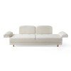 3-Seat Sofa-Bed Aries - White White