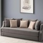 3-Seat Sofa-Bed Letto - Anthracite Anthracite