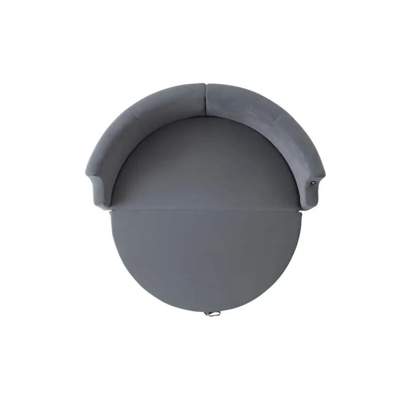 3-Seat Sofa-Bed Letto - Anthracite Anthracite