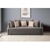 3-Seat Sofa-Bed Letto - Anthracite Anthracite