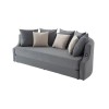 3-Seat Sofa-Bed Letto - Anthracite Anthracite