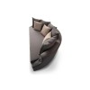 3-Seat Sofa-Bed Letto - Anthracite Anthracite