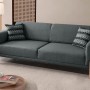 3-Seat Sofa-Bed Mocha - Anthracite Anthracite