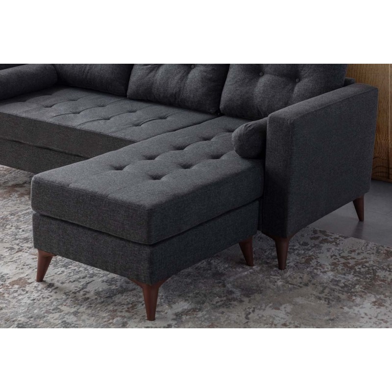 Corner Sofa Kraft - Anthracite Anthracite
