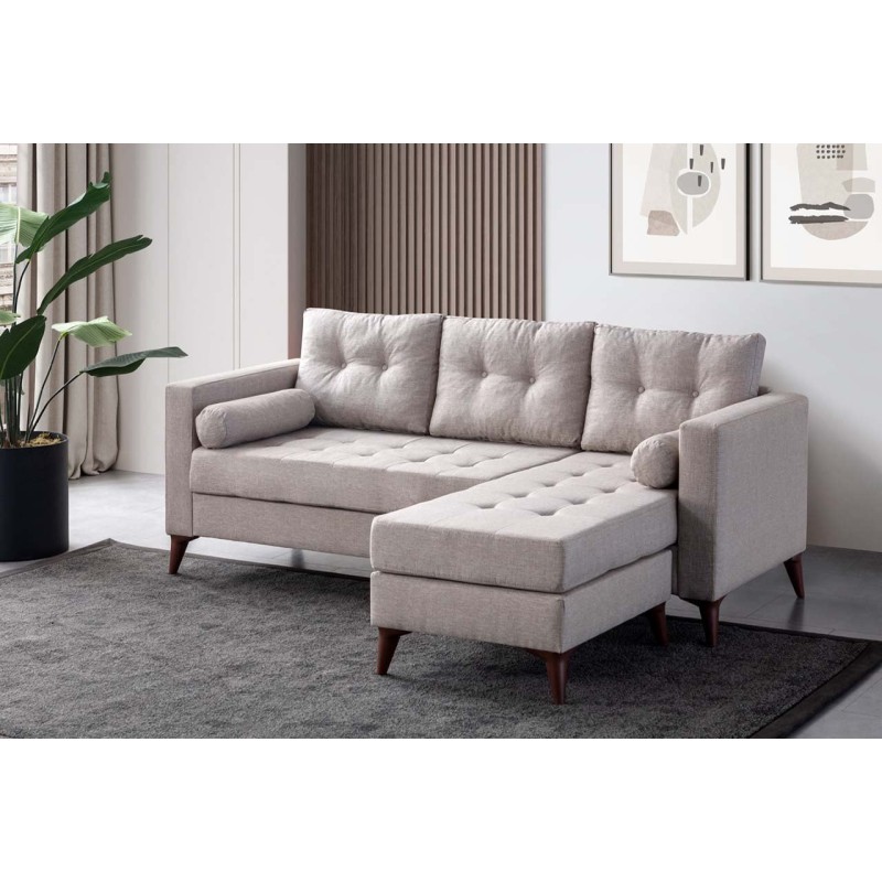 Corner Sofa Kraft - Cream Cream