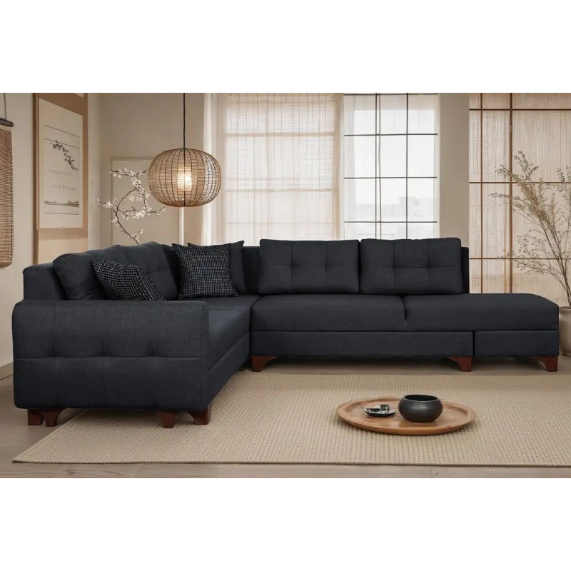 Corner Sofa C-Loft Right - Anthracite Anthracite