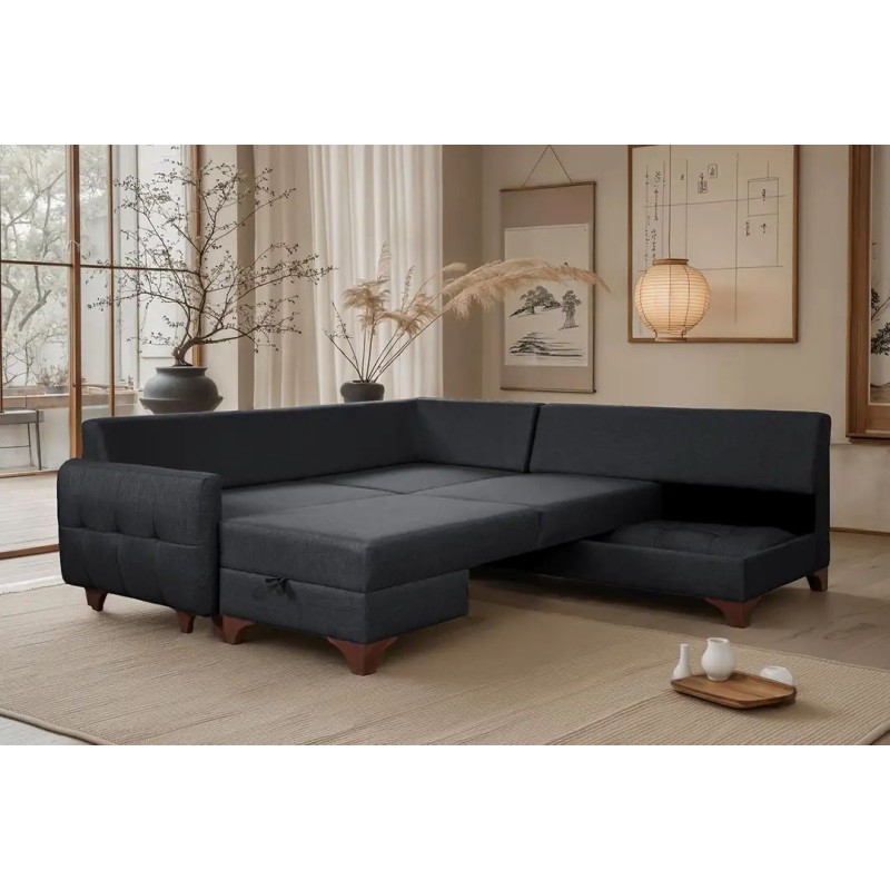 Corner Sofa C-Loft Right - Anthracite Anthracite