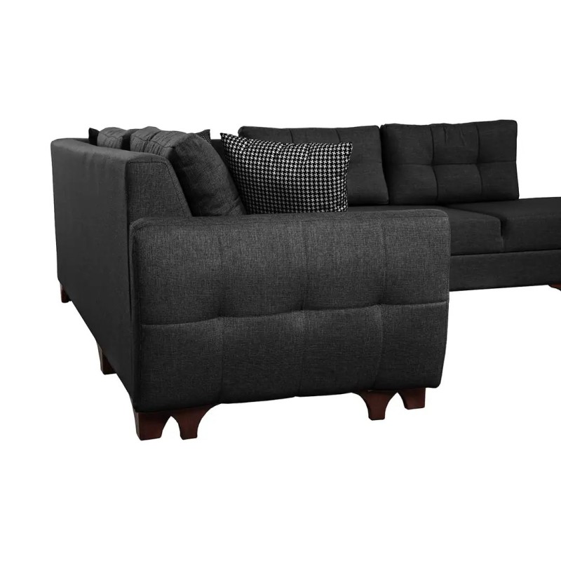 Corner Sofa C-Loft Right - Anthracite Anthracite