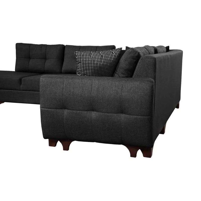 Corner Sofa C-Loft Left - Anthracite Anthracite