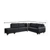 Corner Sofa C-Loft Left - Anthracite Anthracite