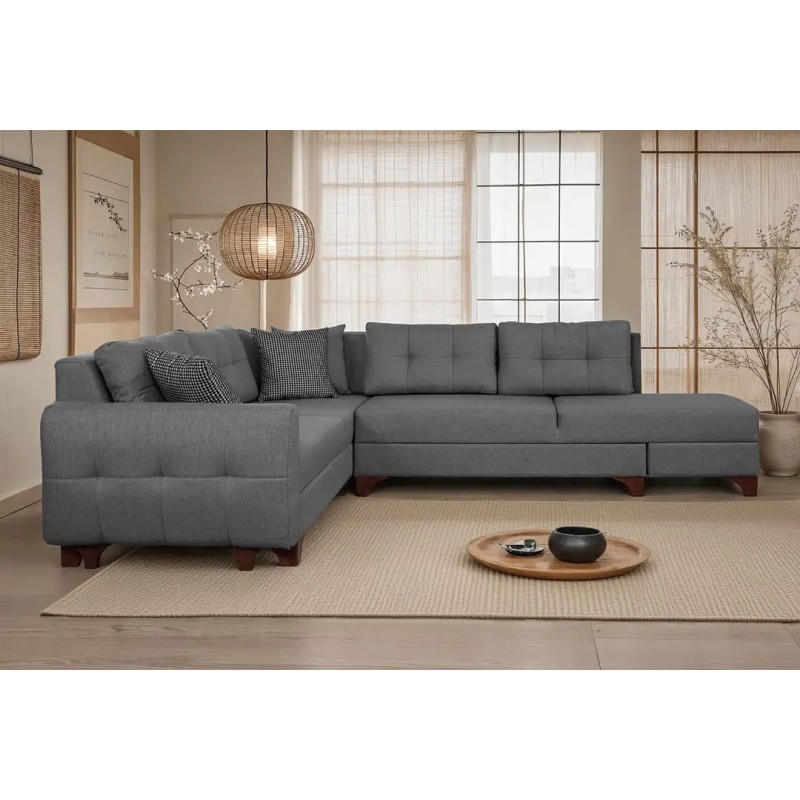 Corner Sofa C-Loft Right - Grey Grey