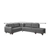 Corner Sofa C-Loft Right - Grey Grey