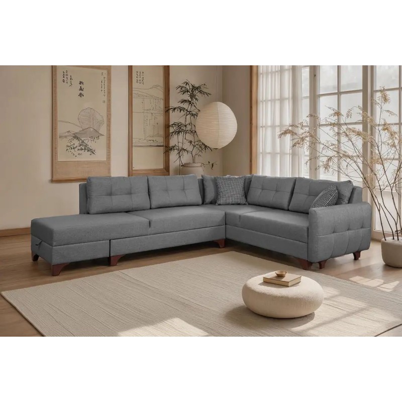 Corner Sofa C-Loft Left - Grey Grey