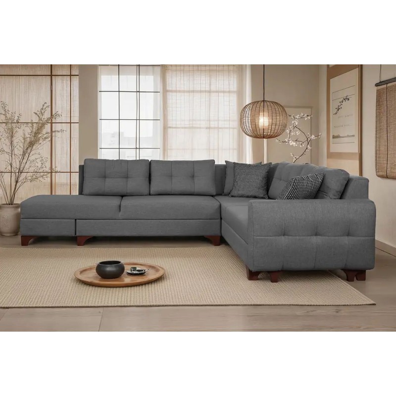 Corner Sofa C-Loft Left - Grey Grey
