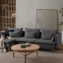 Corner Sofa Flexy Relax - Anthracite Anthracite