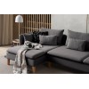 Corner Sofa Flexy Relax - Anthracite Anthracite
