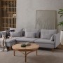 Corner Sofa Flexy Relax - Grey Grey