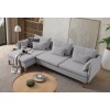 Corner Sofa Flexy Relax - Grey Grey