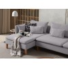 Corner Sofa Flexy Relax - Grey Grey