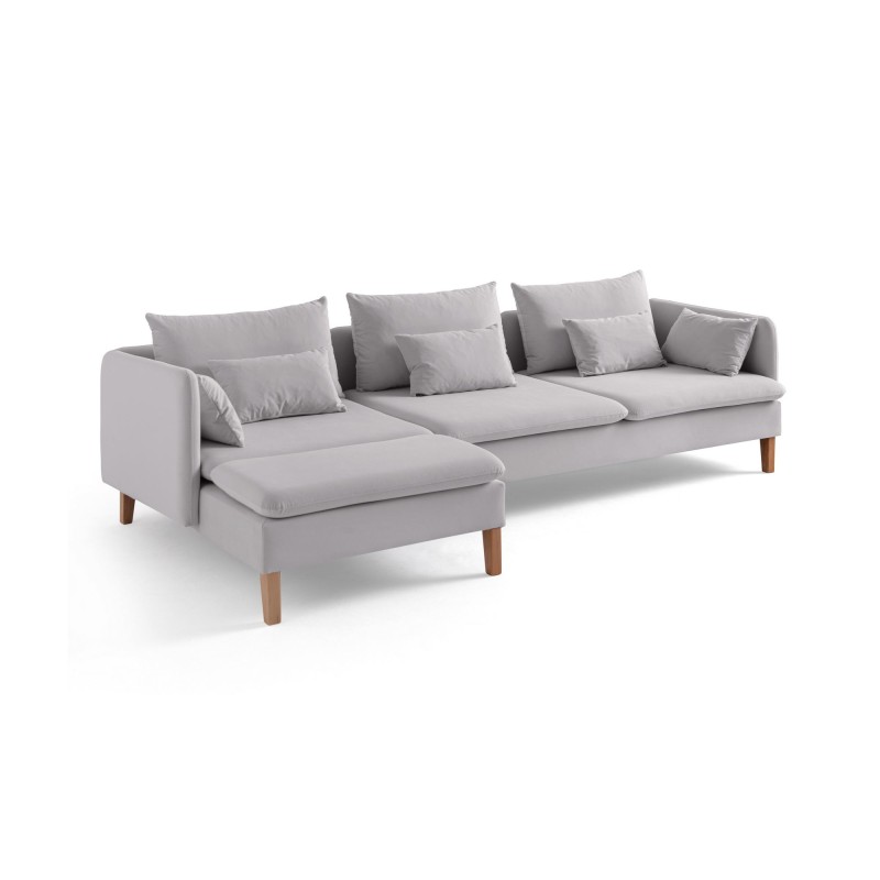 Corner Sofa Flexy Relax - Grey Grey
