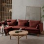 Corner Sofa Flexy Relax - Tile Red Tile Red