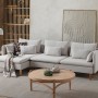 Corner Sofa Flexy Relax - Cream Cream