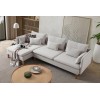 Corner Sofa Flexy Relax - Cream Cream