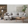 Corner Sofa Flexy Relax - Cream Cream
