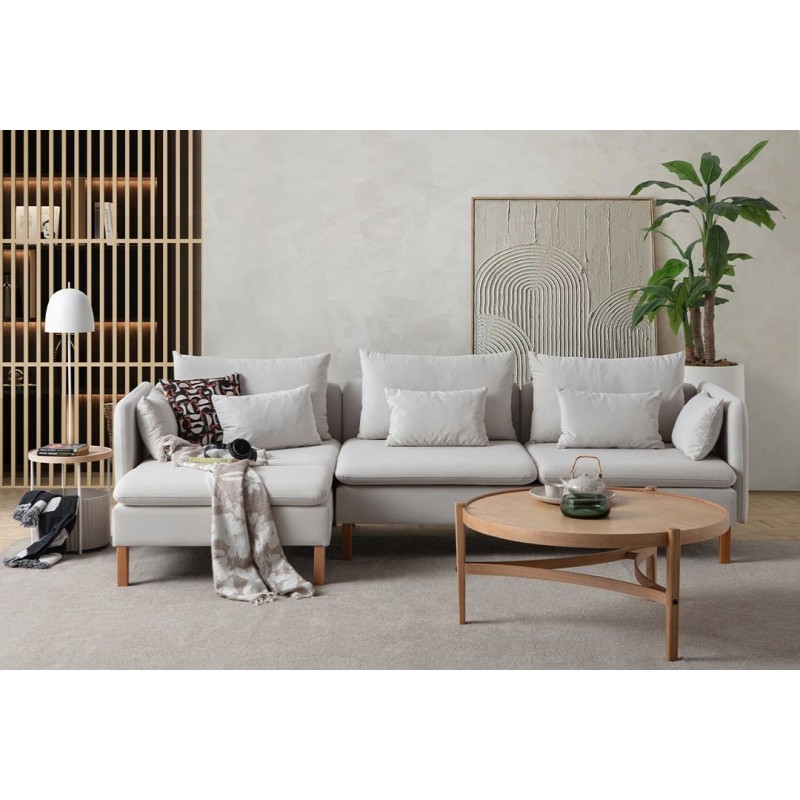 Corner Sofa Flexy Relax - Cream Cream