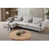 Corner Sofa Flexy Relax - Cream Cream