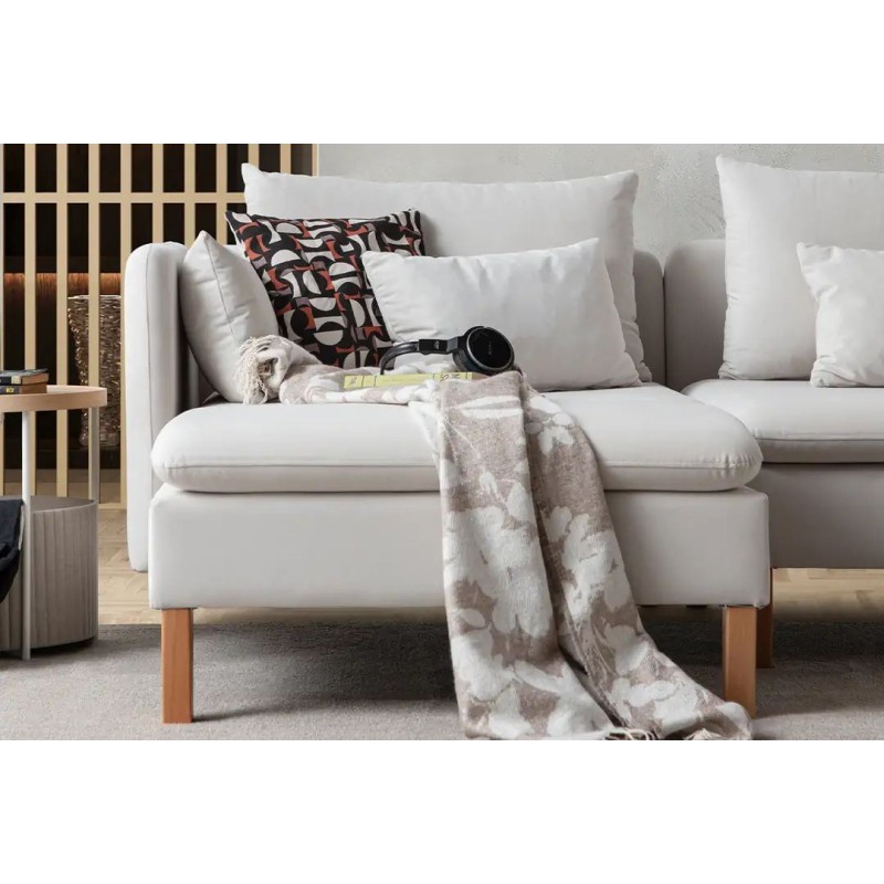 Corner Sofa Flexy Relax - Cream Cream