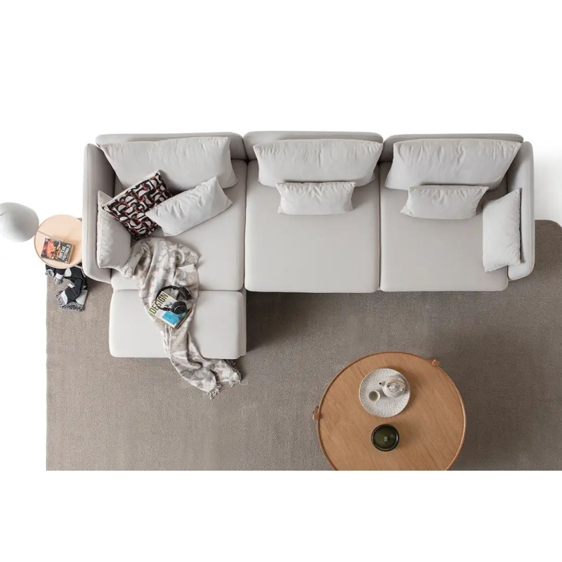 Corner Sofa Flexy Relax - Cream Cream