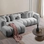 Corner Sofa N-Line Left - Grey Grey