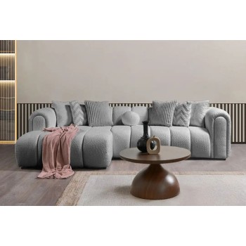 Corner Sofa N-Line Left - Grey Grey