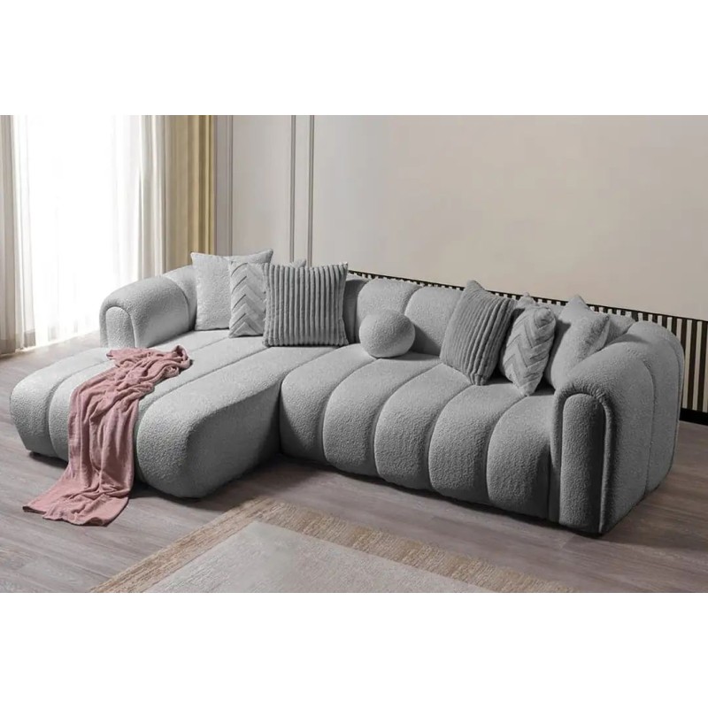 Corner Sofa N-Line Left - Grey Grey