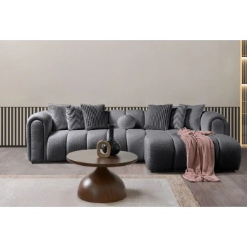Corner Sofa N-Line Right - Dark Grey Dark Grey