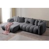 Corner Sofa N-Line Left - Dark Grey Dark Grey