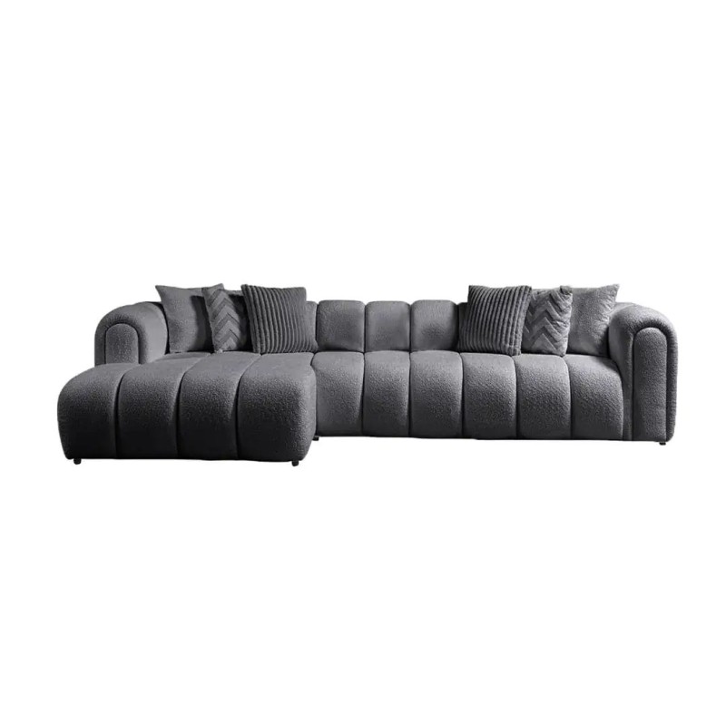 Corner Sofa N-Line Left - Dark Grey Dark Grey