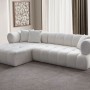 Corner Sofa Petra Left - White White