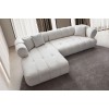 Corner Sofa Petra Left - White White