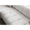 Corner Sofa Petra Left - White White