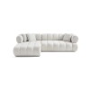 Corner Sofa Petra Left - White White