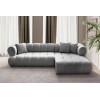 Corner Sofa Petra Right - Grey Grey