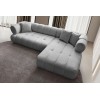 Corner Sofa Petra Right - Grey Grey