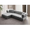 Corner Sofa Petra Left - Grey Grey